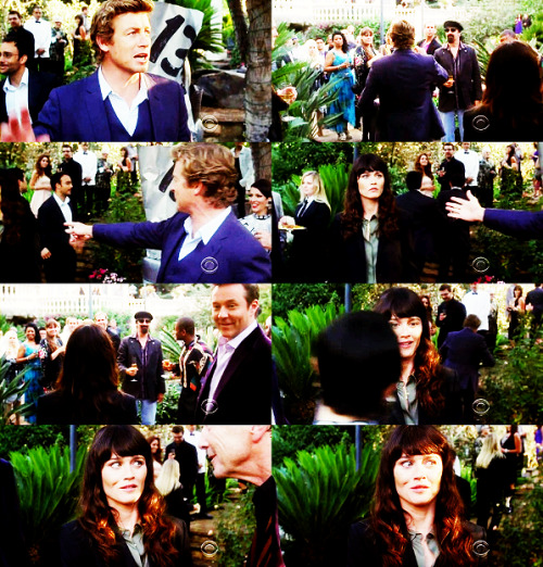  number 1 Teresa Lisbon everyone cheers and fusses over Lisbon 