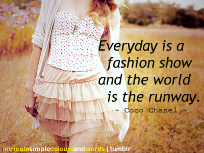 Style Fashion Quotes on Image Quotes    Intricatesimplecoloursandwords  By