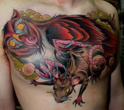 traditional owl tattoo. Travis MacGregor - Owl #tattoo