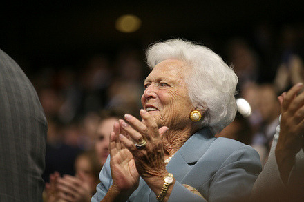 Former First Lady Barbara Bush didn 8217t mince words when she told Larry