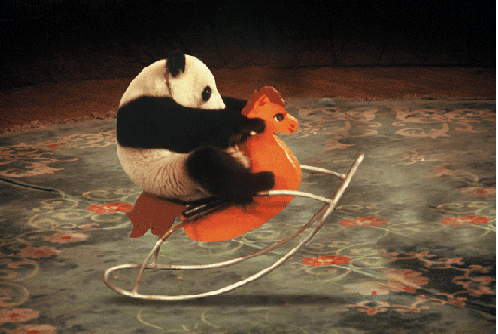GIF OF THE WEEK: Awkward Panda.