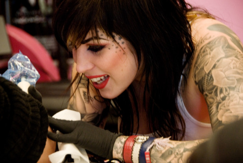 Tagged Kat Von D tattoo tattooing LA Ink 