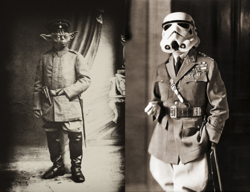 dbsw:

Yoda & Douglas MacArthur // by Daniel Polevoy
(via…