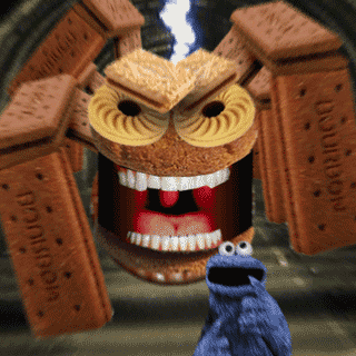 Cookie Monster’s nightmare…