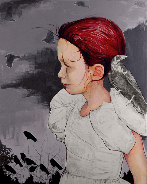 The Crow by Michael Shapcott - You got a henna tattoo that said forever.