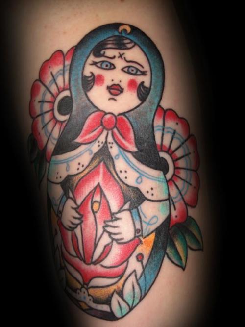 Artist: Anne Williams - Black and Blue Tattoo San Francisco, California