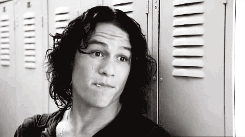 heath ledger i miss you 10 things i hate about you movie gifs