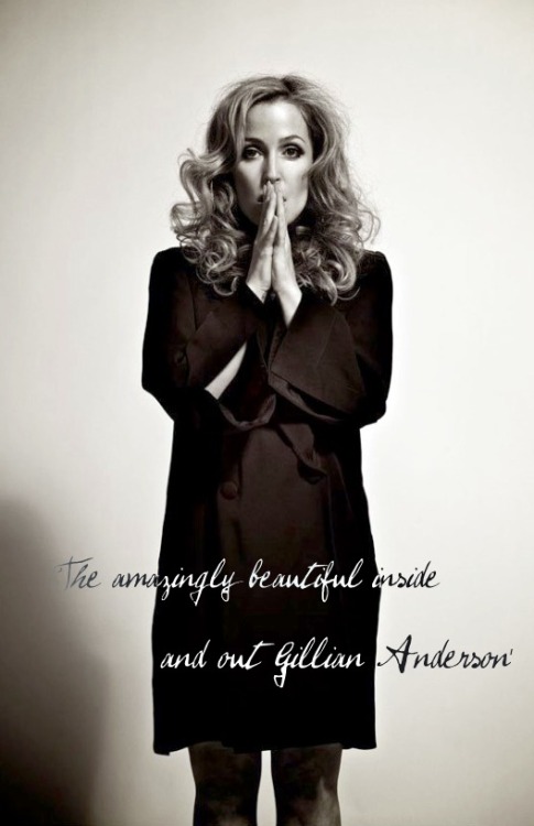 Gillian Anderson in Fiasco magazine with a bit of picniking! ;)