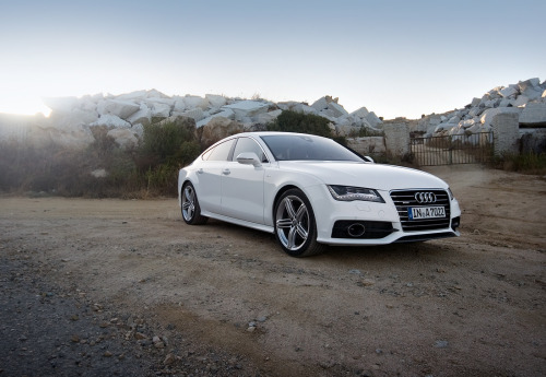 The new Audi A7.