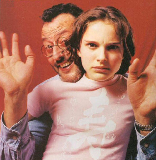 lollaloves: suicideblonde: Jean Reno and Natalie Portman in 1995