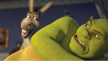 beatrizburd:

Shrek:  Bem, se eu te tratei tão mal, como é que você voltou?Burro: Porque é isso que os amigos fazem. Eles perdoam uns aos outros.
