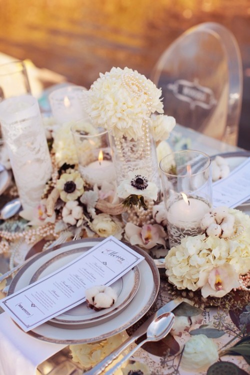  centerpiece table setting wedding table decoration table 