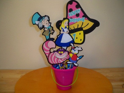 Alice in Wonderland Birthday Party Centerpiece Click through to buy on Etsy