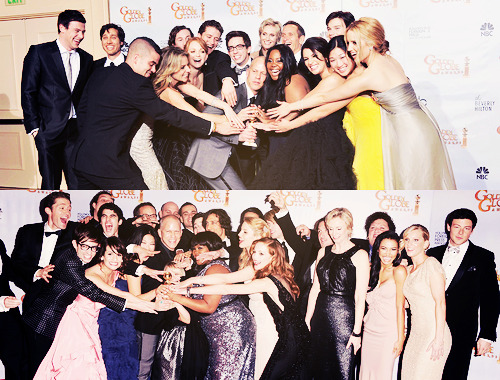 golden globes glee cast 2011. Glee cast. # Golden Globes