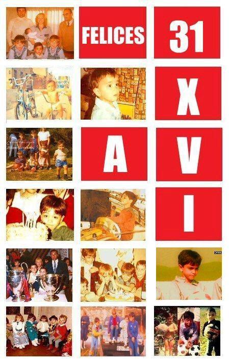 Happy 31st Birthday Xavi Hernandez!
