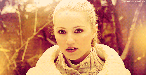  op: -kissmeorkillme / tagged: dianna agron. the hunters. / 679 notes