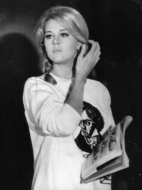 jane fonda young. a young ( Bardotesque ) Jane Fonda