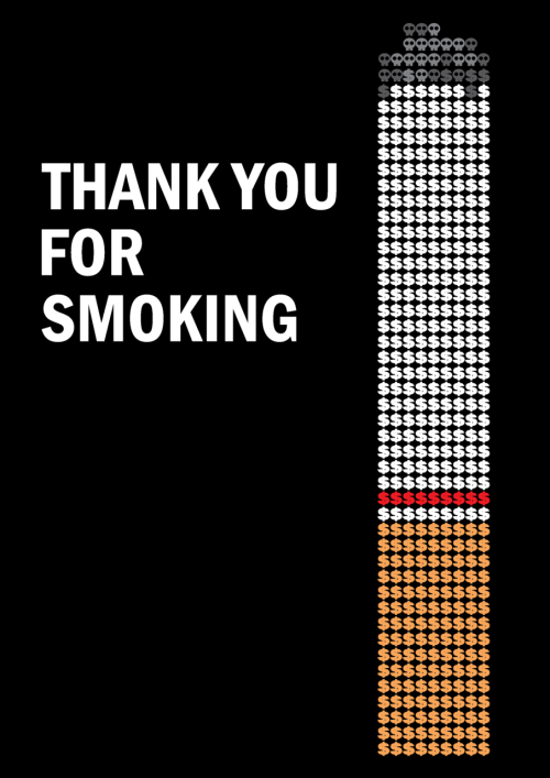 thank you movie poster. Thank You for Smoking By