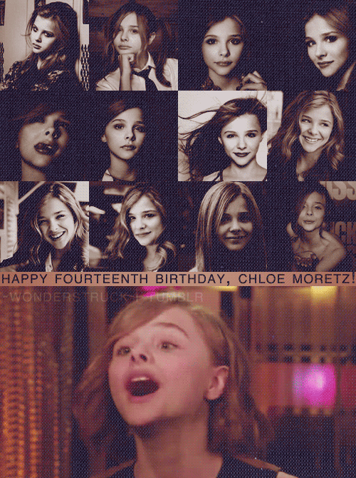 -wonderstruck:    Happy 14th Birthday, Chloe Moretz!   