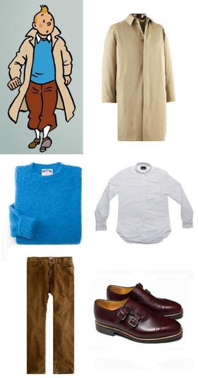 Tintin’s wardrobe