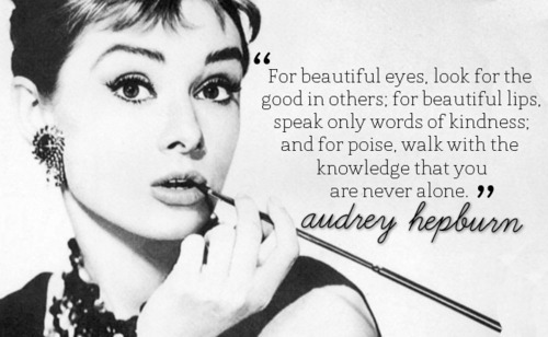 Celebrities Best Quotes Audrey Hepburn