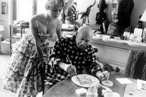 Brigitte Bardot &amp; Pablo Picasso