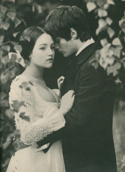 Olivia Hussey and Leonard Whiting Photographed by Norman Parkinson Hussey