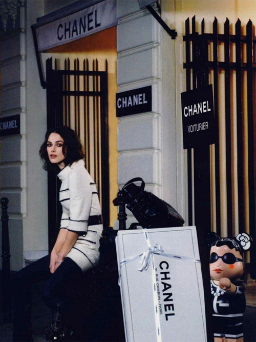 Keira Knightley for Chanel Wednesday Mar 3 1220pm