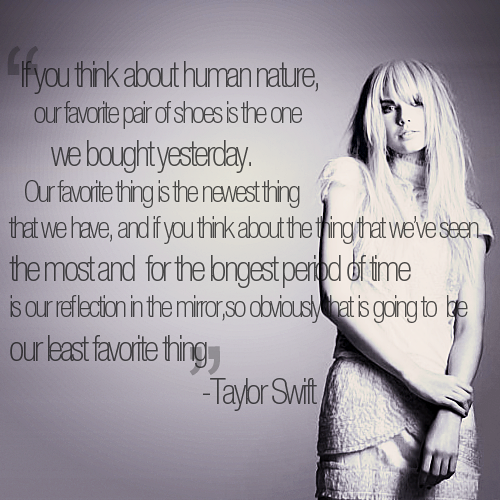 taylor swift quotations. tagged Taylor Swift Quotes My