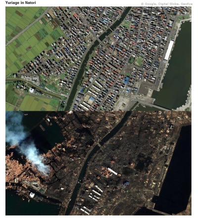 earthquake before and after pictures. Japan Earthquake: efore