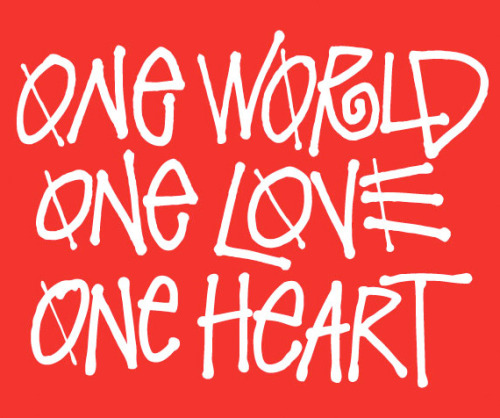 ONE WORLD ONE LOVE ONE HEART