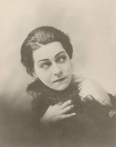 Alla Nazimova probably by Witzel via Silver Screen Sirens