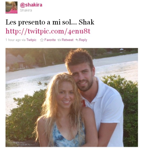 fotos shakira pique. @_@ #Shakira #Piqué #SaleElSol