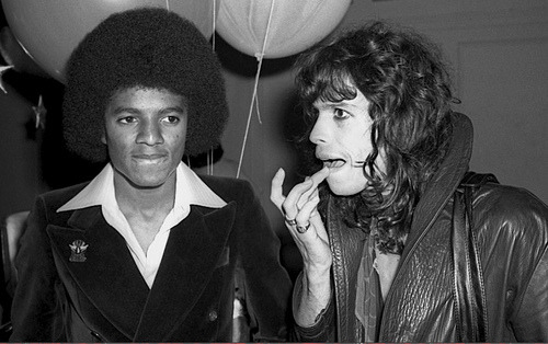 Michael Jackson &amp; Steven Tyler(submitted by ariadavison, thanks)