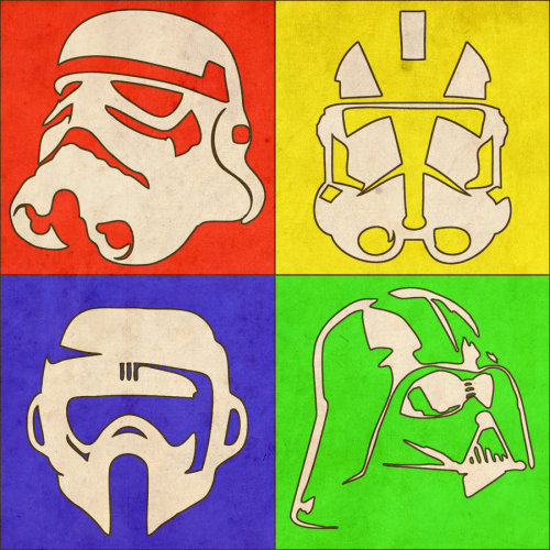 svalts Star Wars Pop Art Posters by Ondrej Uzdil Also check his other