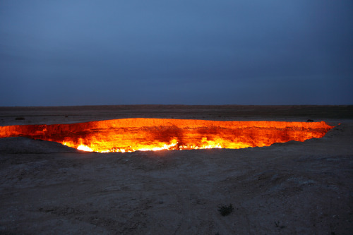 Snapshots From Hell. The Door to Hell (in the
