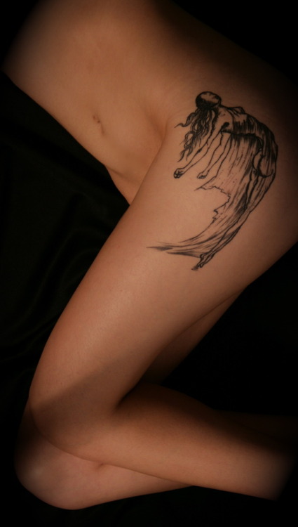 Salvador Dali Tattoos. My Salvador Dali tattoo :)