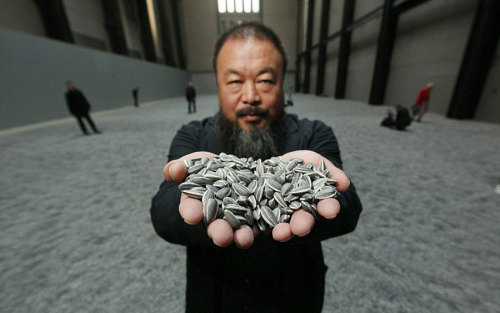 thedailywhat:

This Is Important, You Should Know About It of the Day: 53-year-old Ai Weiwei — an outspoken critic of the Chinese government and by all accounts China’s best-known artist (previously) — is missing and his whereabouts are unknown after he was detained by police at Beijing Capital International Airport.
In addition to his sudden disappearance, Ai’s studio in north Beijing was raided and over 30 computers were confiscated. Ai’s wife Lu Qing was also detained, but was released after questioning. “They asked me about Ai Weiwei’s work and the articles he posted online … I told them that everything that Ai did was very public, and if they wanted to know his opinions and work they could just look at the internet,” she told the Associated Press.
According to The Guardian, Beijing police claim they know nothing about Ai, and an airport police spokesman was similarly mum. Ai’s arrest is reportedly part of a wider government crackdown on dissidents in which several have been criminally detaining, arrested for incitement, or disappeared.
[bbc / guardian / wapo.]