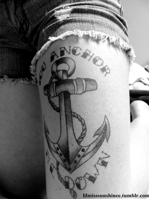 navy anchor tattoos. loved anchor tattoos,