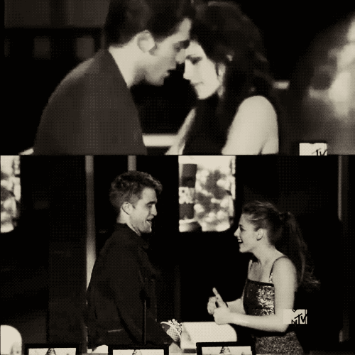 iheartrobandkristen:

Robert Pattinson and Kristen Stewart win Best Kiss2009-2010-2011(?)
