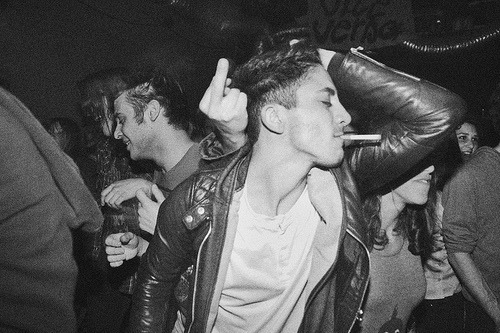 black and white pictures of people dancing. #lack and white #punk #guy