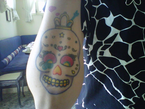 mexican skull tattoo @ Rio de