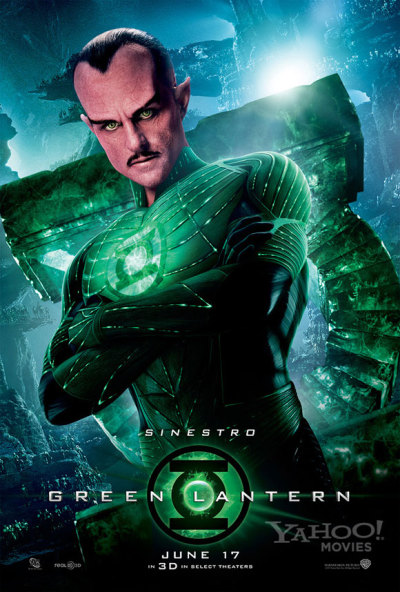sinestro green lantern poster. Green Lantern Sinestro poster