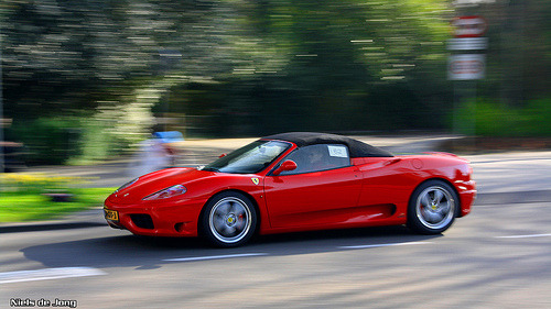Right this second Starring Ferrari 360 Spider by Niels de Jong 
