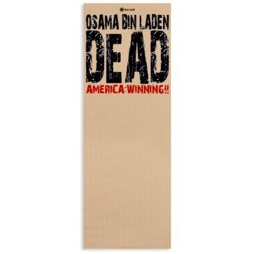 Osama Bin Laden hates America. On sale now: “Osama bin Laden