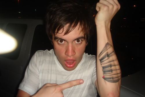 brendon urie tattoo. Tagged with Brendon Urie,