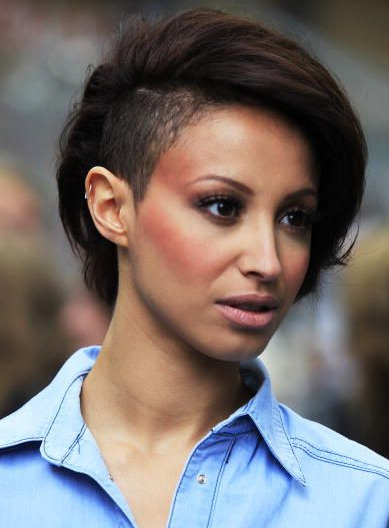 I think undercut hair can look so lush like this for example
