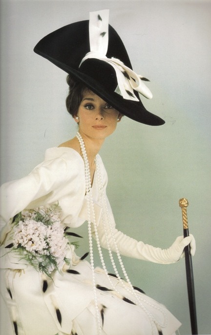 Audrey Hepburn in Vogue 1964 magazine celebrity