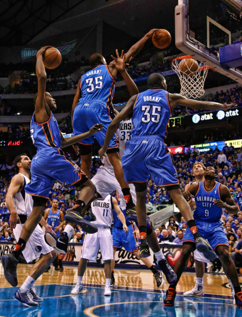 kevin durant dunking on. Kevin Durant dunks on Brendan