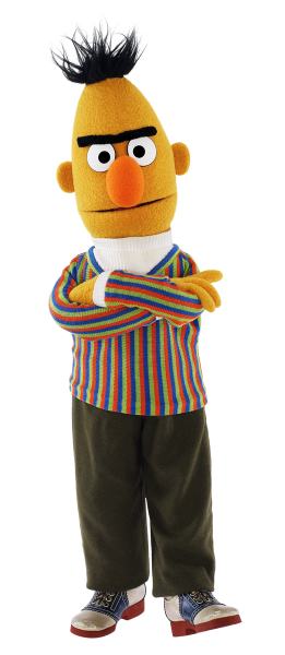 sesamestreet:  Bert can’t seem to find a pair of puttee-styled socks.